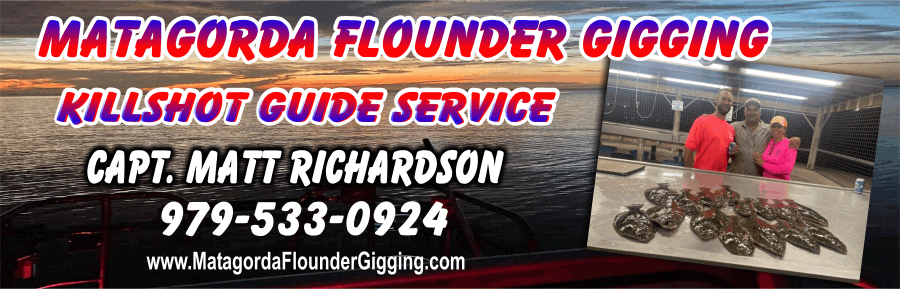Welcome, Matagorda Flounder Gigging